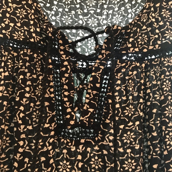 American Eagle A-line patterned dress - Picture 3 of 5